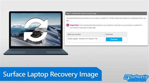 download recovery image for surface